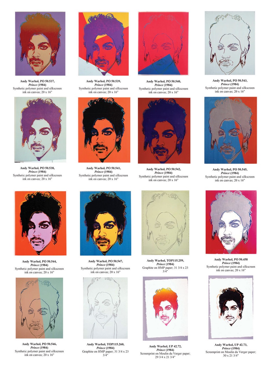 Prince photo not fair use by Andy Warhol